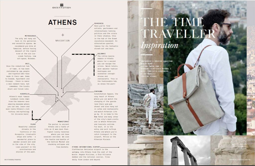cover Outthere magazine Athnes issue 003