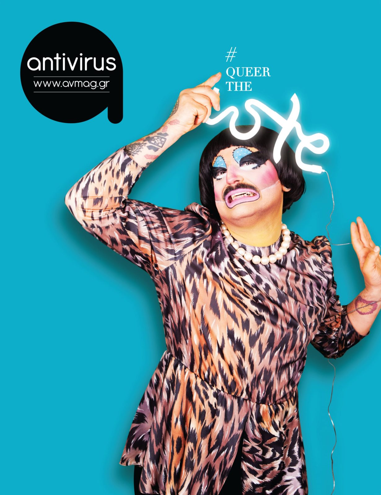 queer the vote Antivirus magazine cover No 85