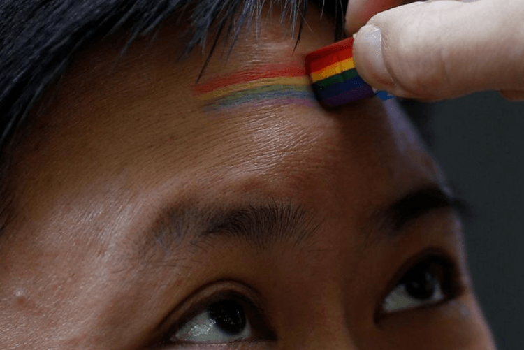 PRIDE LGBT celebration in Shanghai, China June 17, 2017. REUTERS/Aly Song
