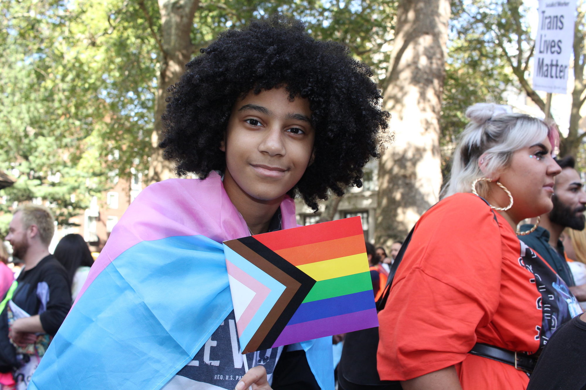 Το 1ο Τρανς Pride του Λονδίνου, 14/09/19, φωτογραφία: Angela Christofilou