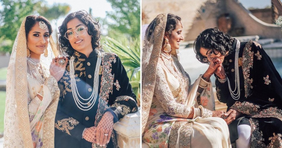 Η Bianca Maieli και η σύζυγός της Saima Ahmad, Instagram/@sennaahmad