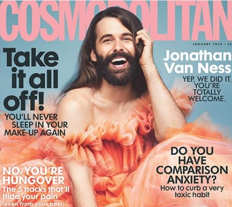 Εξώφυλλο στο Cosmopolitan του Ηνωμένου Βασιλείου ο Jonathan