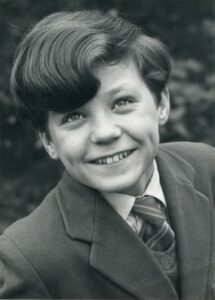  Michael Cashman, aged 12, in a publicity shot from 1963