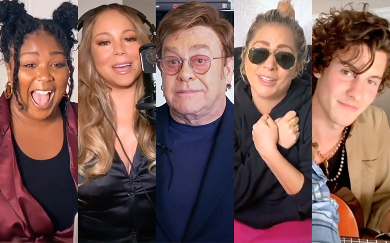 Mariah Carey, Sam Smith, Lady Gaga στη συναυλία του Elton John για τον κορονοϊό