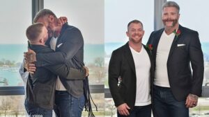 Οι γκέι πορνοστάρ Jack Vidra και Cain Marko παντρεύτηκαν σε καραντίνα
