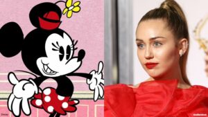 Minnie Mouse, Miley Cyrus, κινούμενα σχέδια, έλξη