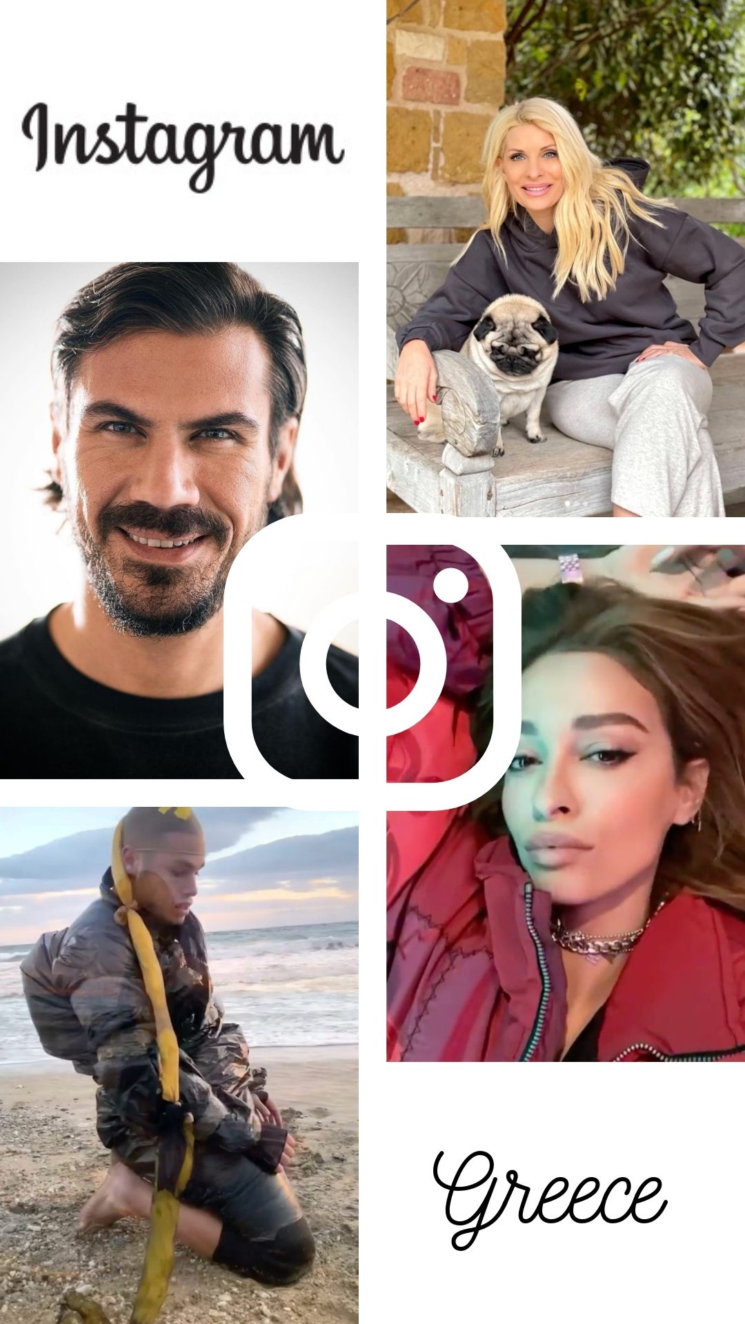 Instagram greek celebrities