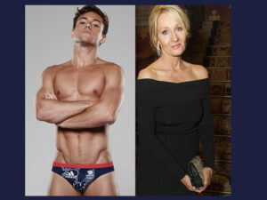 Tom Daley, JK Rowling