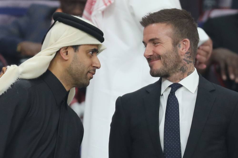 David Beckham, Qatar, Nasser al Khelaifi