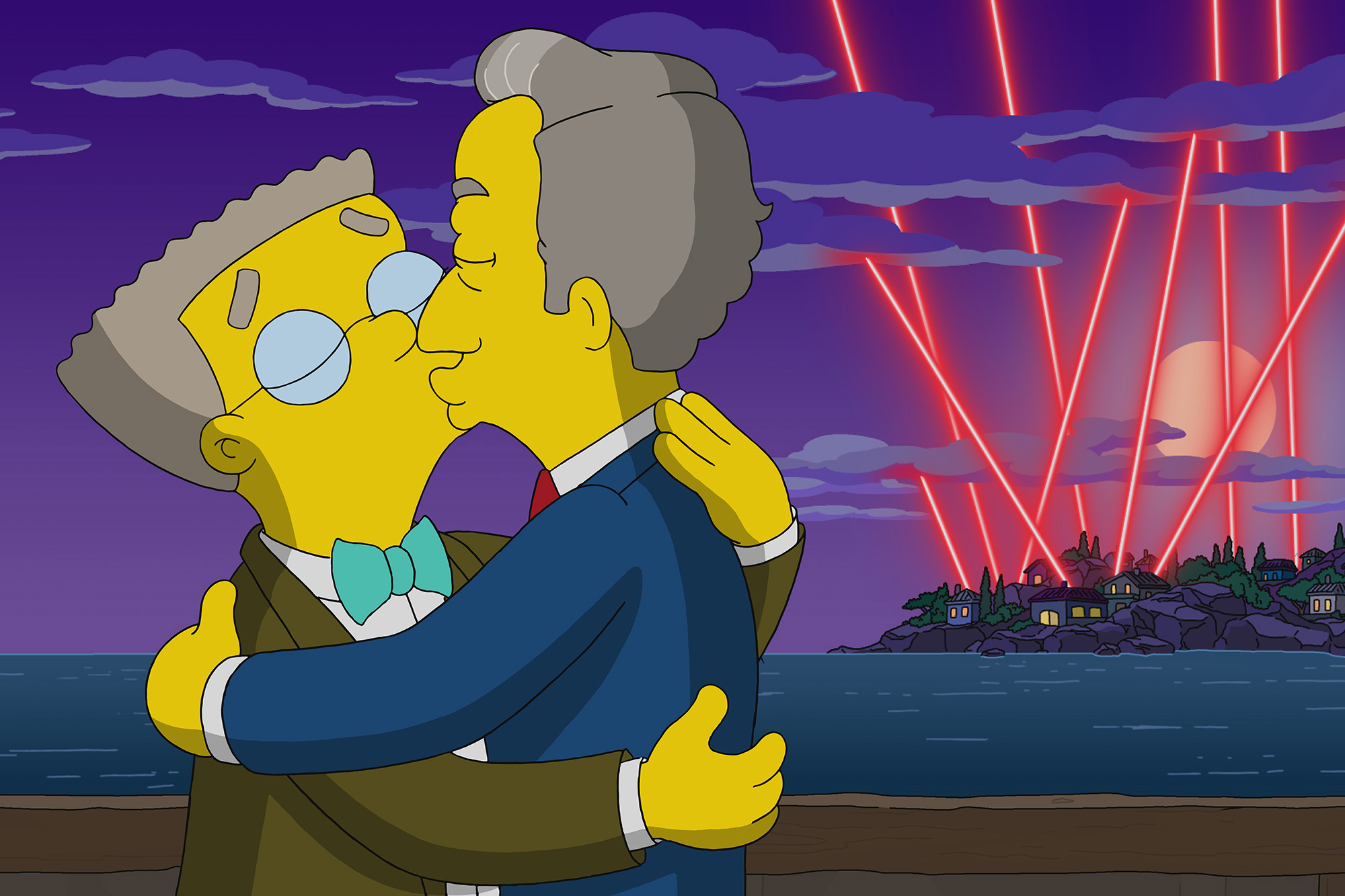 Simpsons, γκέι φιλί